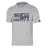 Heren T-shirt Sparco 1977 - Grijs