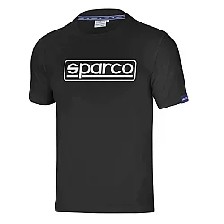 Heren T-shirt Sparco Frame - Zwart