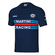 Heren T-shirt Sparco Martini Racing - Navy Blauw