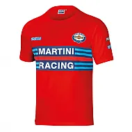 Heren T-shirt Sparco Martini Racing - Rood
