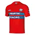 Heren T-shirt Sparco Martini Racing - Rood