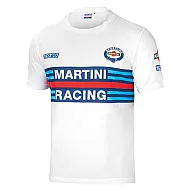 Heren T-shirt Sparco Martini Racing - Wit