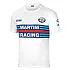 Heren T-shirt Sparco Martini Racing - Wit