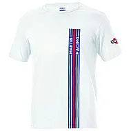 Heren T-shirt Martini Racing - Wit