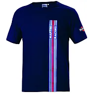 Heren T-shirt Martini Racing - Blauw Marine