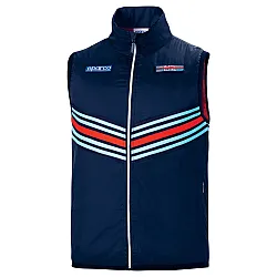 Heren Replica Bodywarmer Martini Racing - Marineblauw