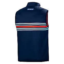 Heren Replica Bodywarmer Martini Racing - Marineblauw