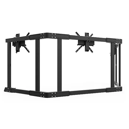 RSeat TX90 Zwart - Triple Screen TV-standaard 65 tot 90 Inch