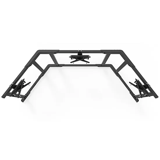 RSeat TX90 Zwart - Triple Screen TV-standaard 65 tot 90 Inch