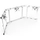 RSeat TX90 Wit - Triple Screen TV Stand 65 tot 90 Inch
