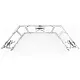 RSeat TX90 Wit - Triple Screen TV Stand 65 tot 90 Inch
