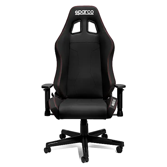 Sparco Coach Bureaustoel - Zwart / Rood