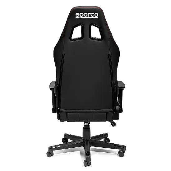 Sparco Coach Bureaustoel - Zwart / Rood