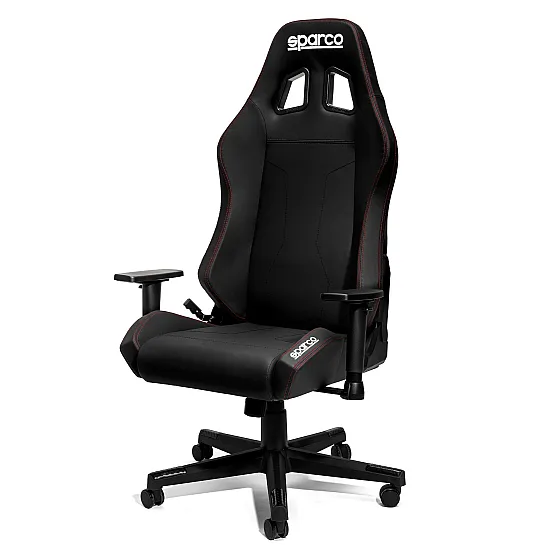 Sparco Coach Bureaustoel - Zwart / Rood