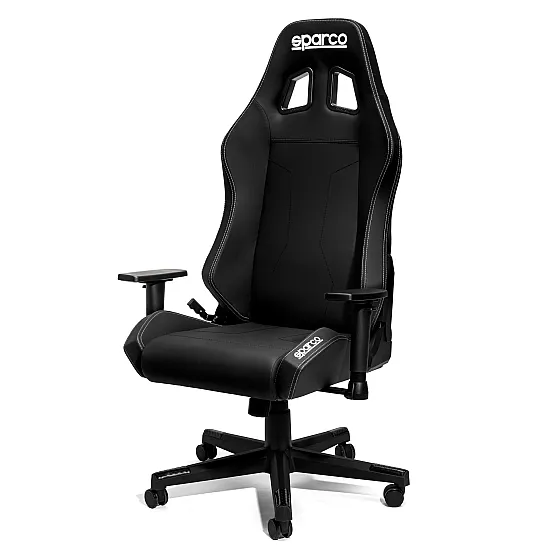 Sparco Coach Bureaustoel - Zwart