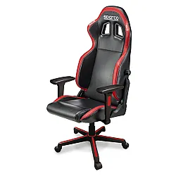 Sparco Icon Gaming / Bureaustoel - Zwart / Rood