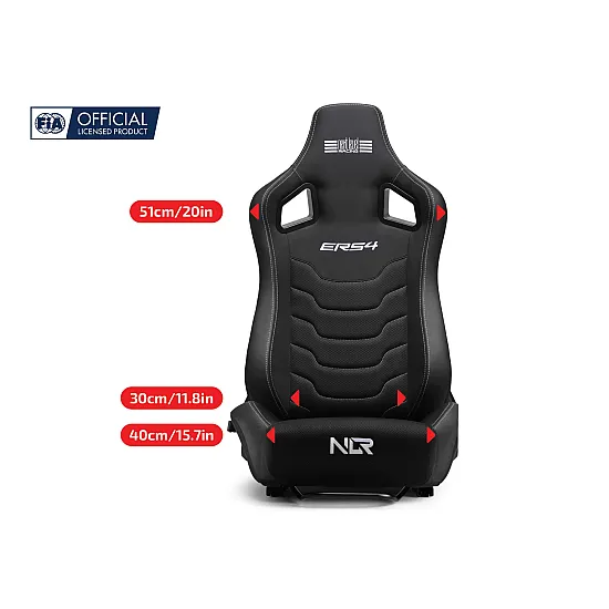 Next Level Racing ERS4 Elite Verstelbare Stoel Stof & SimAero Mesh Editie