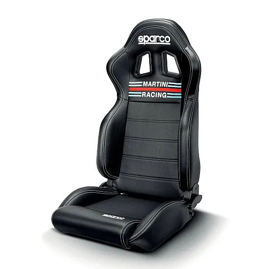 Sparco Martinig Racing R100 Verstelbare Stoel - Zwart