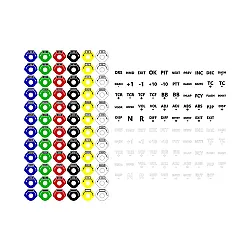 Ascher Racing B16/B24/F28/F64 Labels