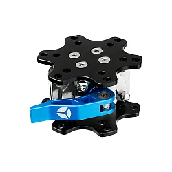 Cube Controls Universele Quick Release Basiszijde Blauw