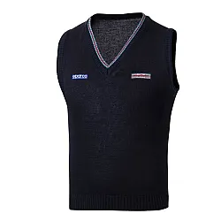 Gebreid Katoenen Vest Martini Racing - Navy Blue