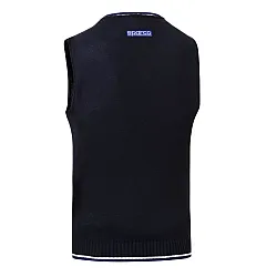 Sparco Katoenen Vest - Marineblauw