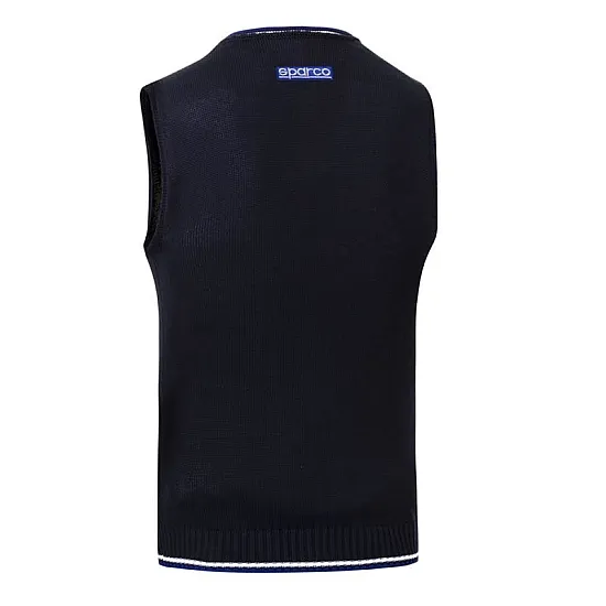 Sparco Katoenen Vest - Marineblauw