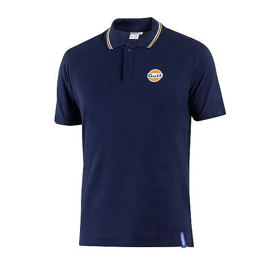 Gulf Polo Piquet - Navy Blue