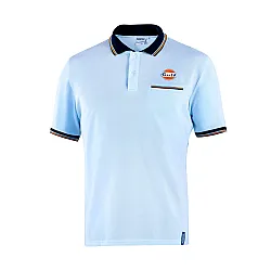 Gulf Polo Piquet Zak - Lichtblauw