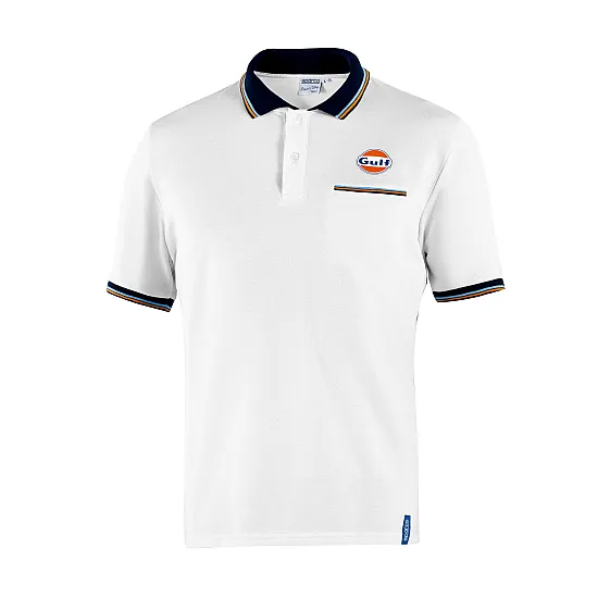 Gulf Polo Piquet Zak - Wit