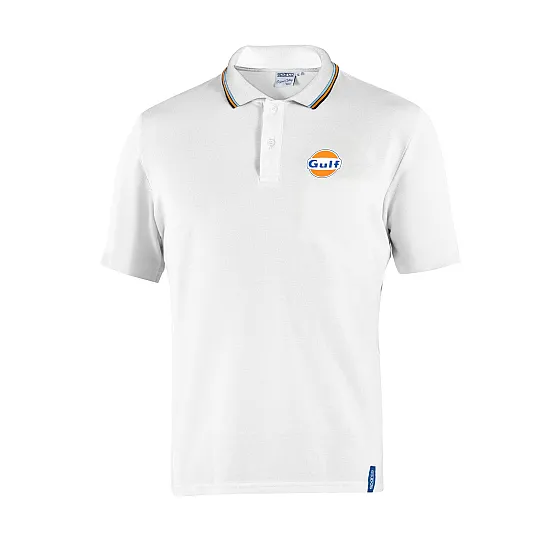 Gulf Polo Piquet - Wit