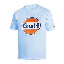 Gulf T-shirt van Sparco - Lichtblauw