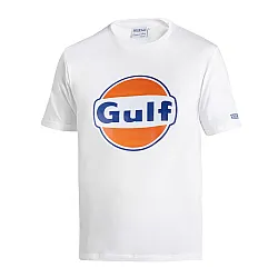 Gulf T-shirt van Sparco - Wit