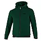 Hooded Full Zup Sweatshirt Sparco - Groen
