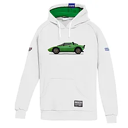 Hoodie Lancia HF GR.4 - Wit