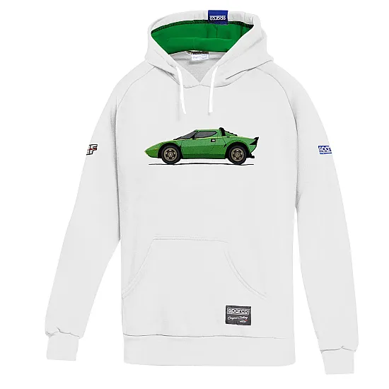 Hoodie Lancia HF GR.4 - Wit