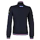 Dames Sweatshirt met Rits - Navy Blue