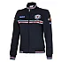 Dames Sweatshirt met Rits - Navy Blue