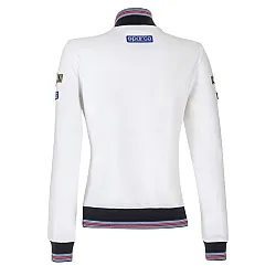 Dames Sweatshirt met Rits - Wit