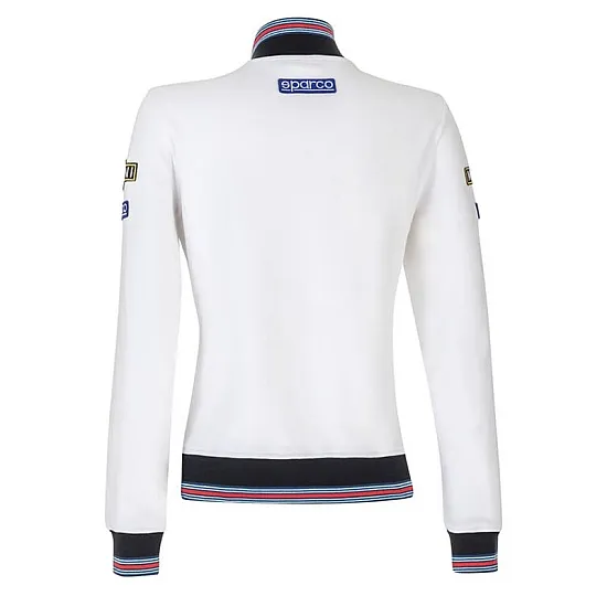 Dames Sweatshirt met Rits - Wit