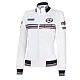 Dames Sweatshirt met Rits - Wit