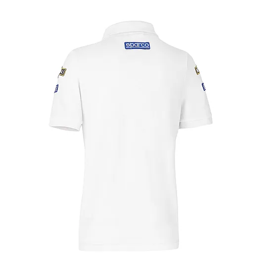 Dames Sparco Polo Replica Martini Racing - Wit