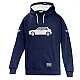 Lancia Delta HF Hoodie - Donkerblauw / Wit