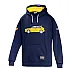 Lancia Delta HF Hoodie - Donkerblauw / Geel