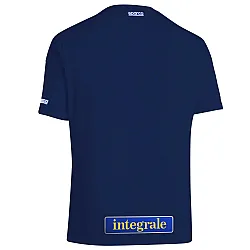 Lancia Delta HF T-shirt - Marineblauw / Geel