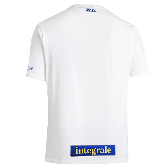 Lancia Delta HF T-Shirt - Wit / Geel