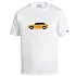 Lancia Delta HF T-Shirt - Wit / Geel