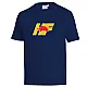 Lancia HF T-Shirt - Marineblauw