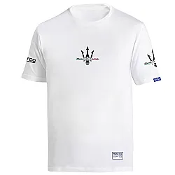 Maserati T-shirt van Sparco - Wit