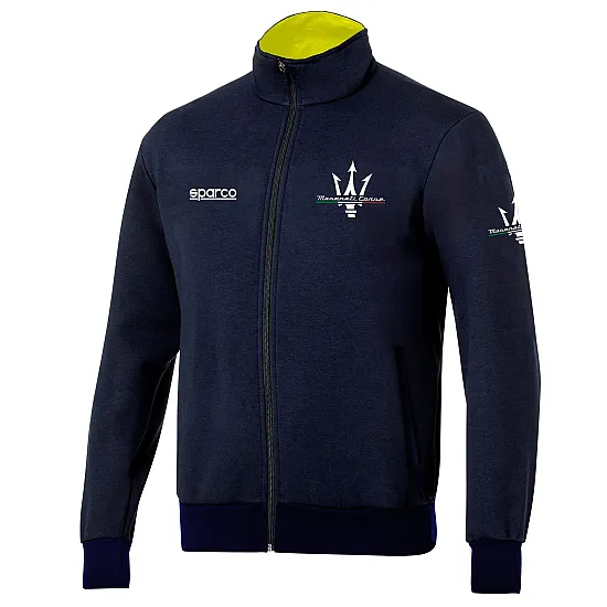 Full Zip Maserati - Navy Blauw